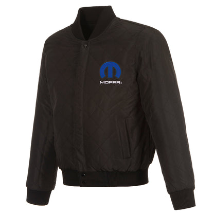 Mopar Reversible Wool & Leather Jacket