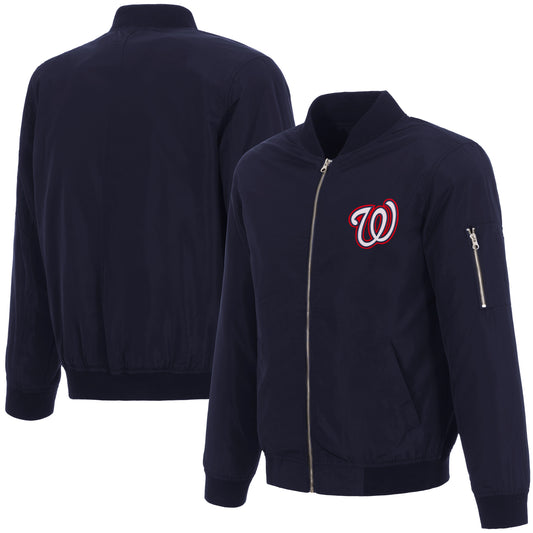 Washington Nationals Nylon Bomber Jacket