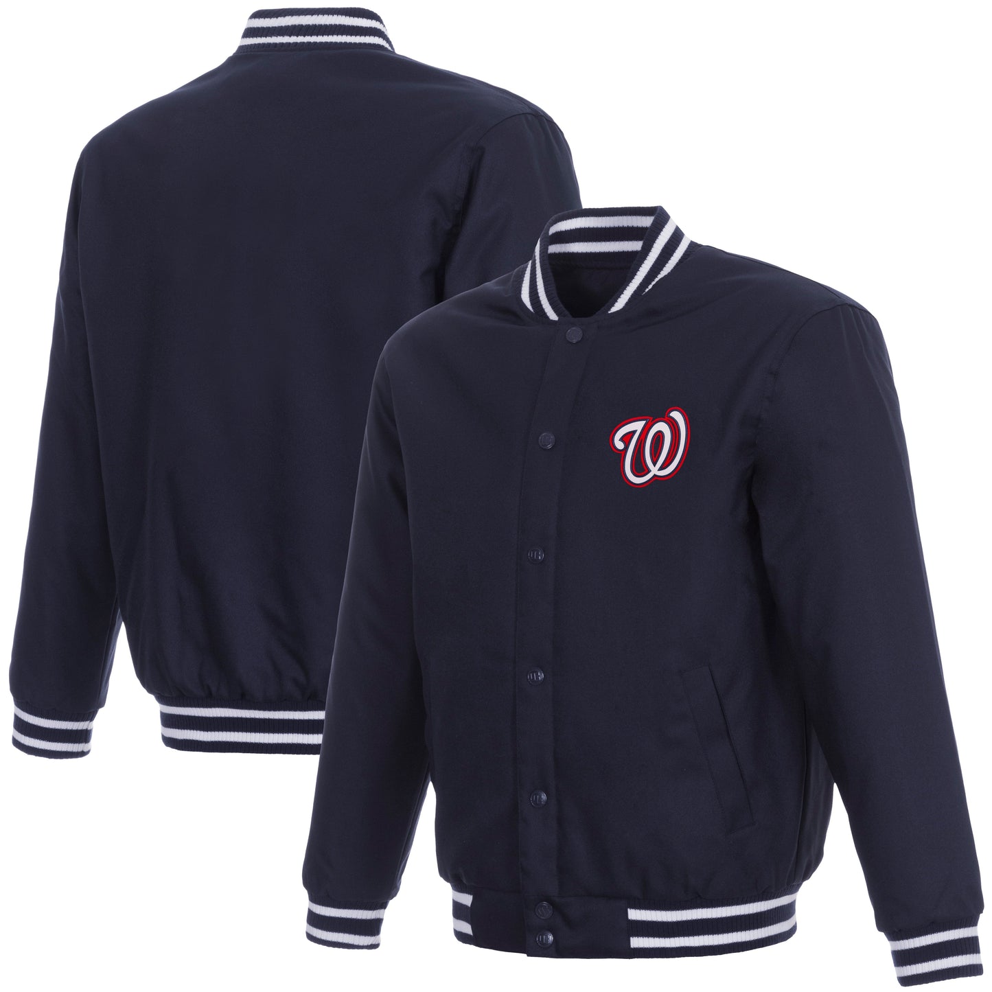 Washington Nationals Poly-Twill Jacket