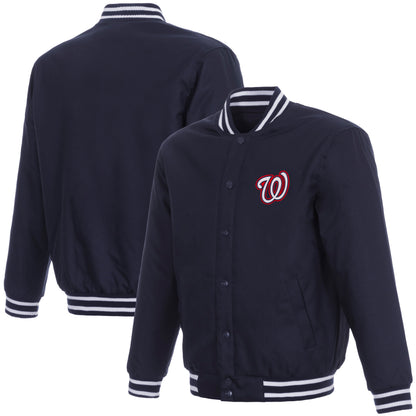 Washington Nationals Poly-Twill Jacket