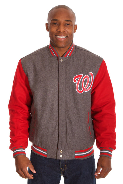 Washington Nationals Reversible Wool Jacket