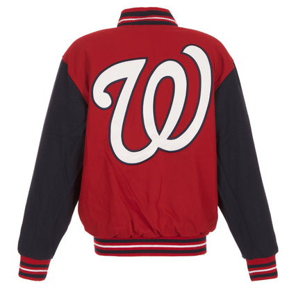 Washington Nationals Reversible All Wool Jacket