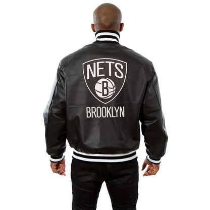 Brooklyn Nets Full Leather Jacket