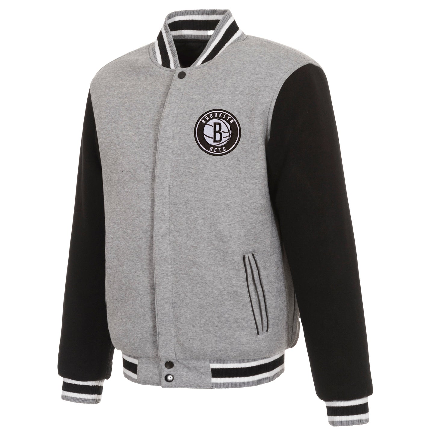 Brooklyn Nets Reversible Fleece Jacket
