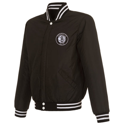 Brooklyn Nets Reversible Varsity Jacket