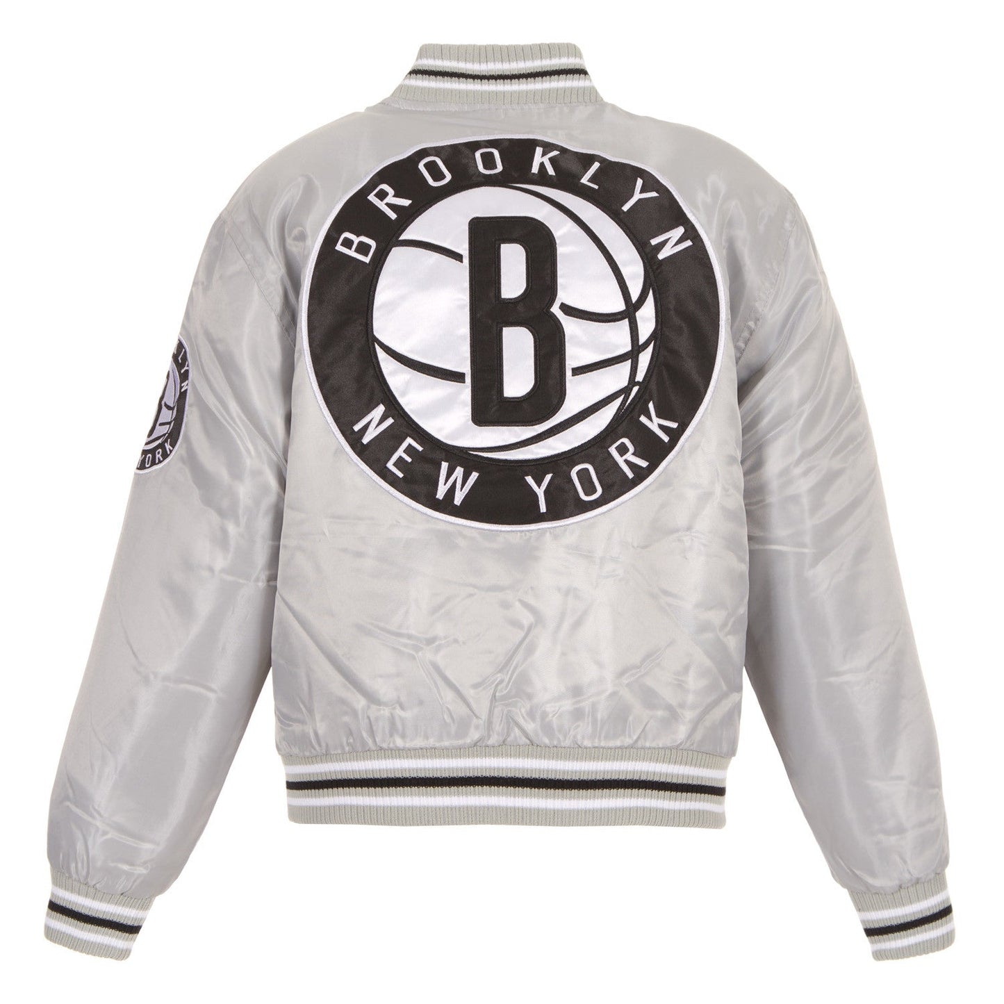 Brooklyn Nets Kid's Matte Satin Jacket