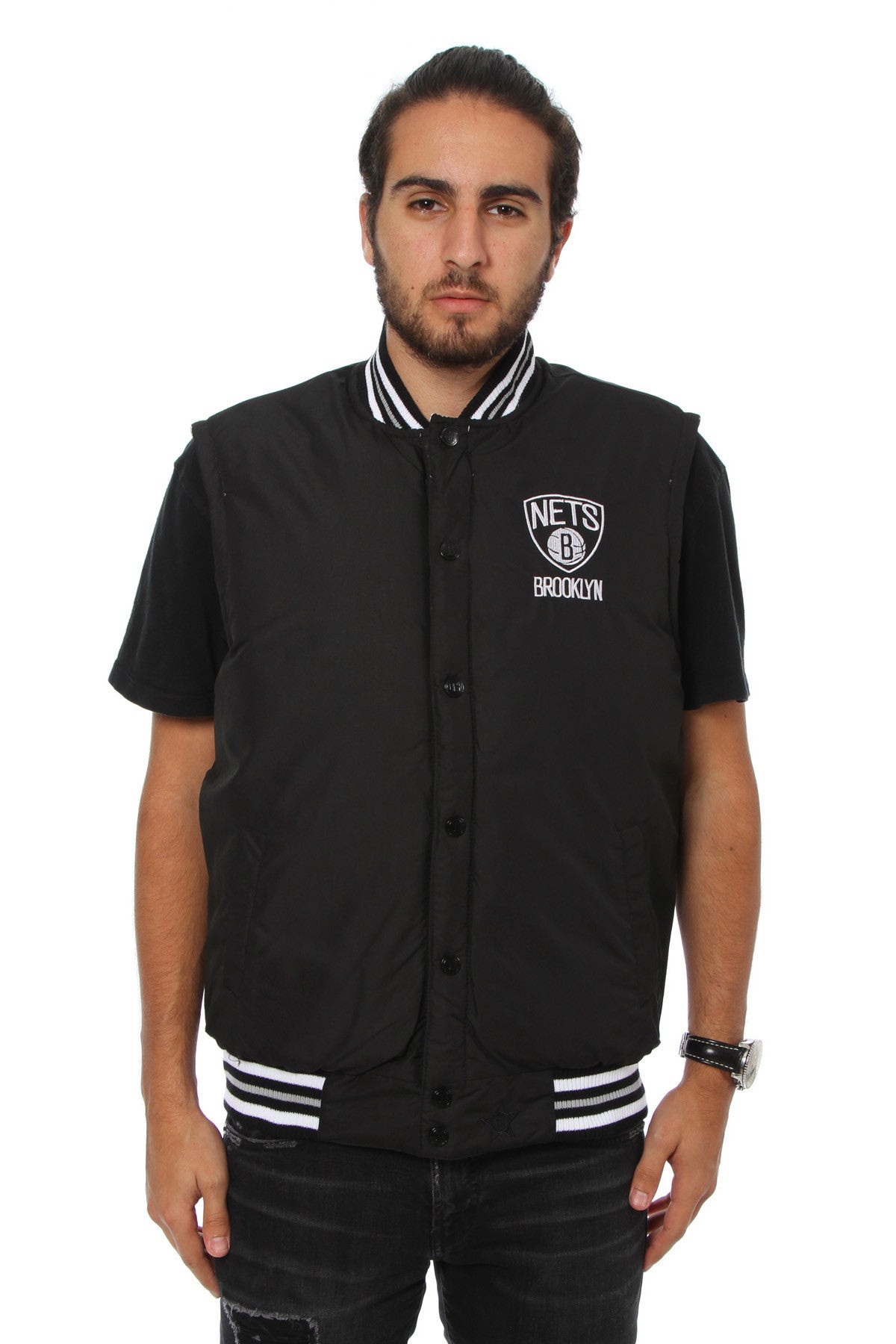 Brooklyn Nets Reversible Ripstop Nylon Vest