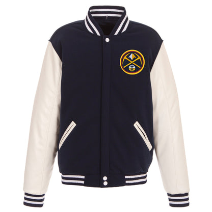 Denver Nuggets Reversible Varsity Jacket