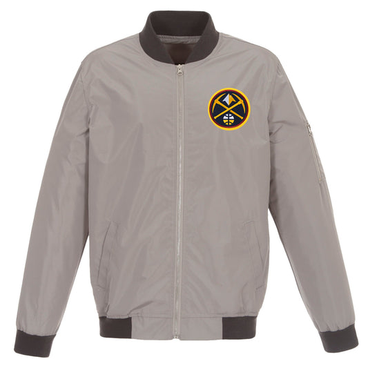 Denver Nuggets Nylon Bomber Jacket