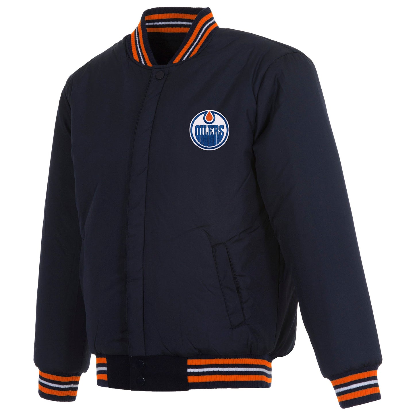 Edmonton Oilers Poly-Twill Jacket