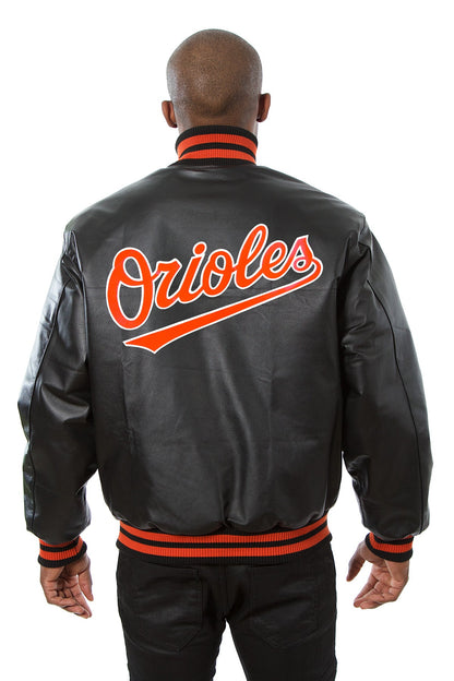 Baltimore Orioles Full Leather Jacket