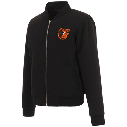 Baltimore Orioles Ladies Reversible Fleece Jacket