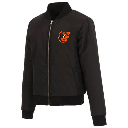 Baltimore Orioles Ladies Reversible Fleece Jacket