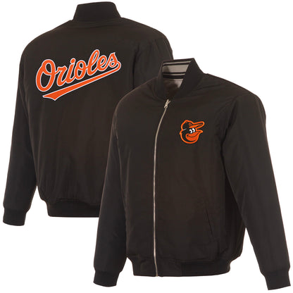 Baltimore Orioles Reversible Flight Jacket