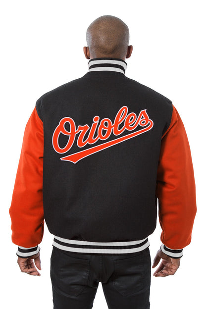 Baltimore Orioles Embroidered Wool Jacket
