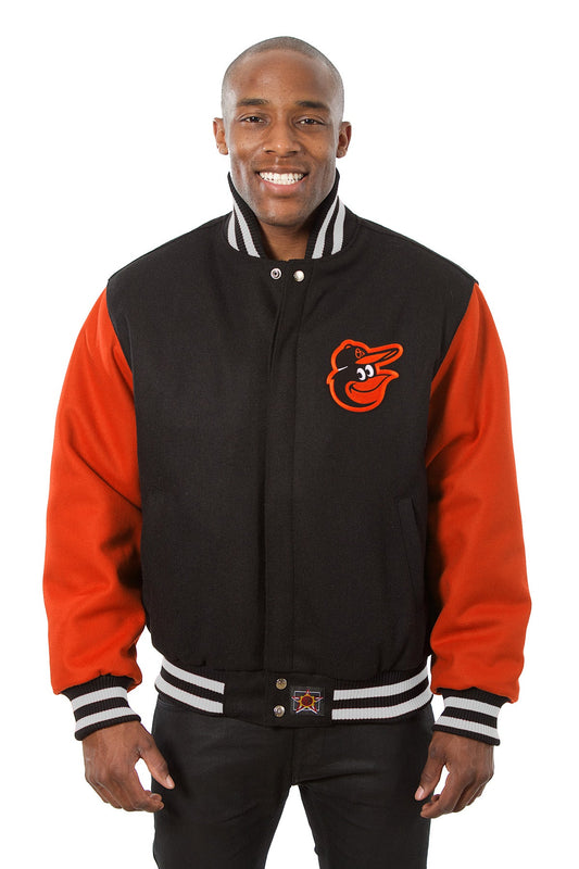 Baltimore Orioles Embroidered Wool Jacket