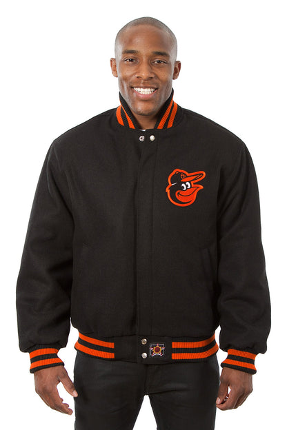 Baltimore Orioles Embroidered Wool Jacket