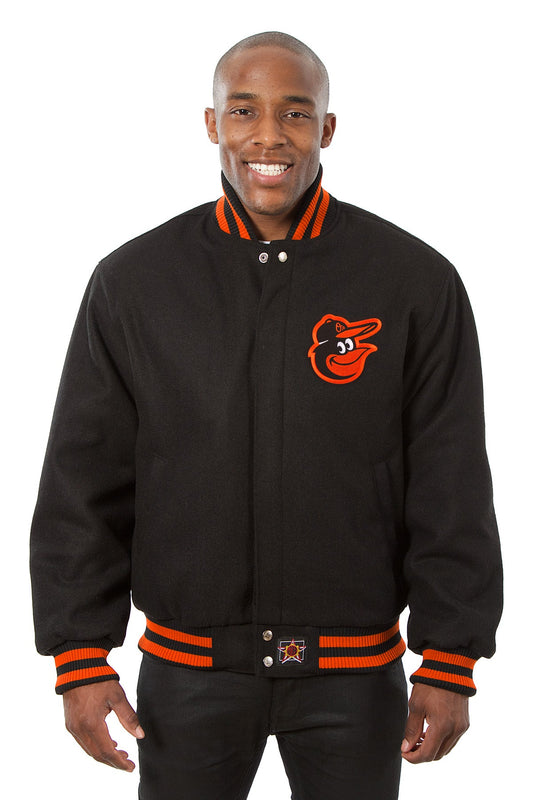 Baltimore Orioles Embroidered Wool Jacket