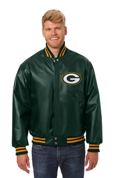 Green Bay Packers Full Leather Jacket