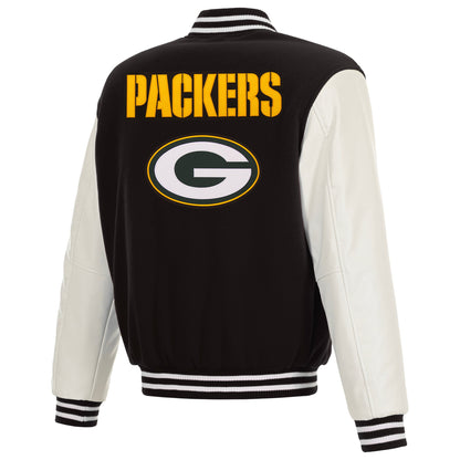 Green Bay Packers Reversible Varsity Jacket