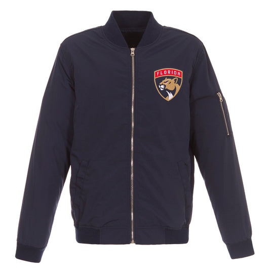 Florida Panthers Nylon Bomber Jacket