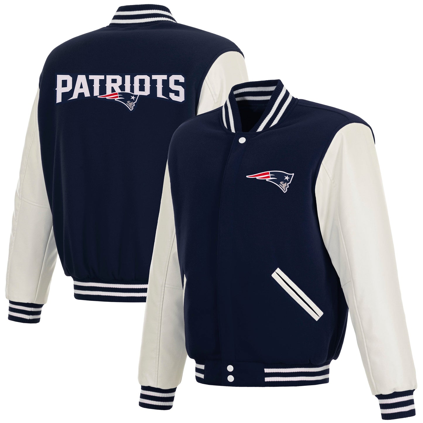 New England Patriots Reversible Varsity Jacket