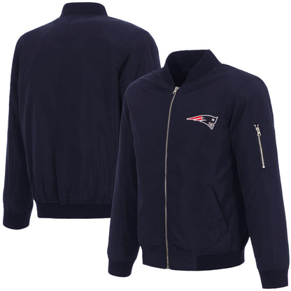 New England Patriots Nylon Bomber Jacket