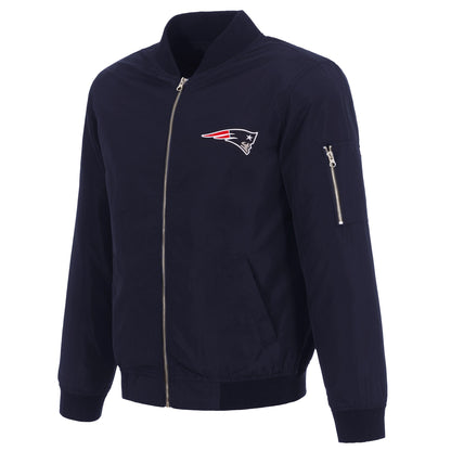 New England Patriots Nylon Bomber Jacket