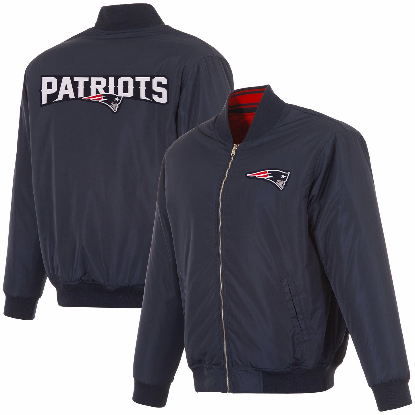 New England Patriots Reversible Flight Jacket