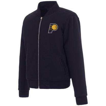 Indiana Pacers Ladies Reversible Fleece Jacket