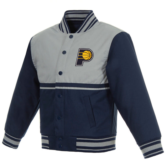 Indiana Pacers Kids Poly-Twill Jacket