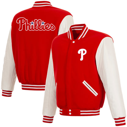 Philadelphia Phillies Reversible Varsity Jacket