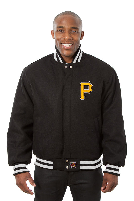 Pittsburgh Pirates Embroidered Wool Jacket