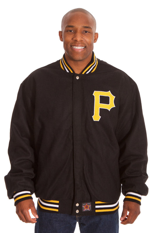 Pittsburgh Pirates Reversible Wool Jacket