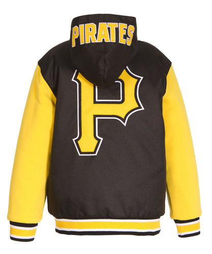 Pittsburgh Pirates Kid's Reversible Poly-Twill Jacket