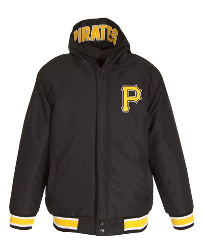 Pittsburgh Pirates Kid's Reversible Poly-Twill Jacket