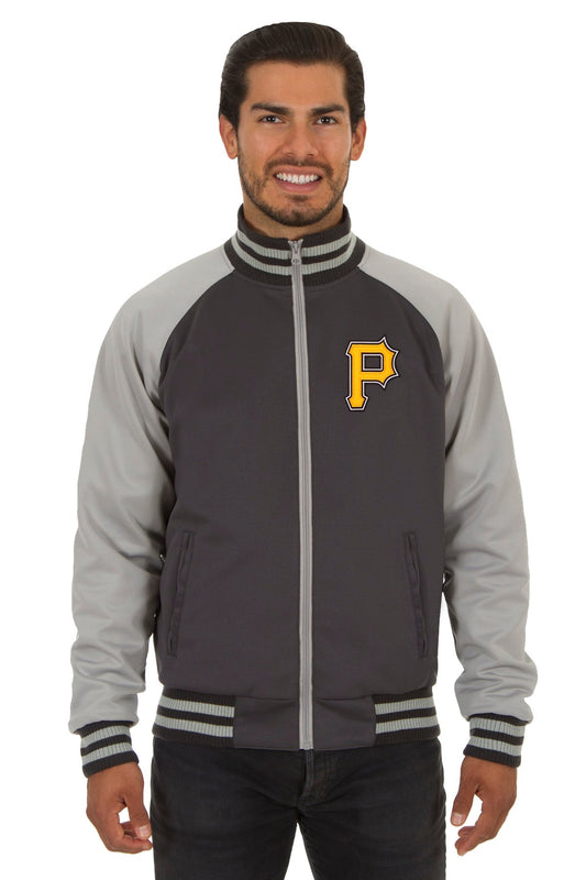 Pittsburgh Pirates Reversible Polyester Track Jacket