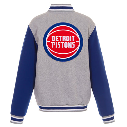Detroit Pistons Reversible Fleece Jacket