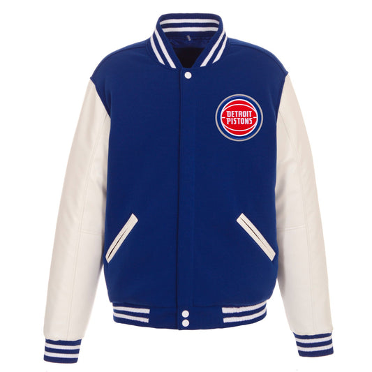 Detroit Pistons Reversible Varsity Jacket