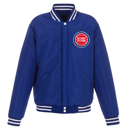 Detroit Pistons Reversible Varsity Jacket