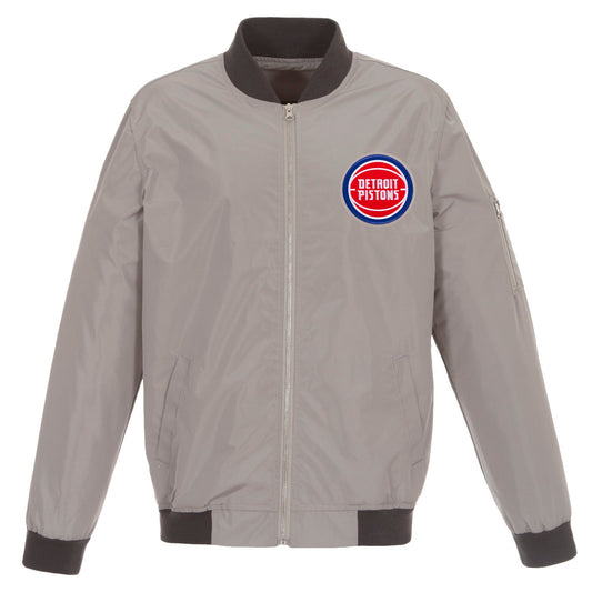 Detroit Pistons Nylon Bomber Jacket