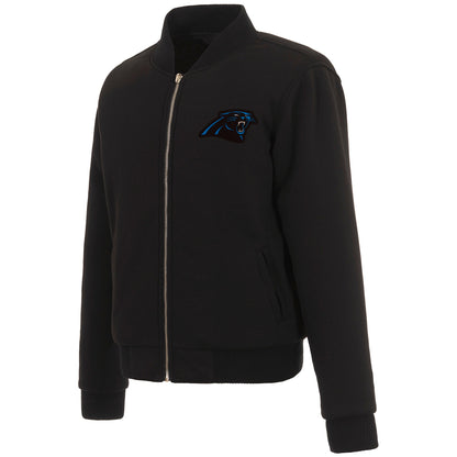 Carolina Panthers Ladies Reversible Fleece Jacket