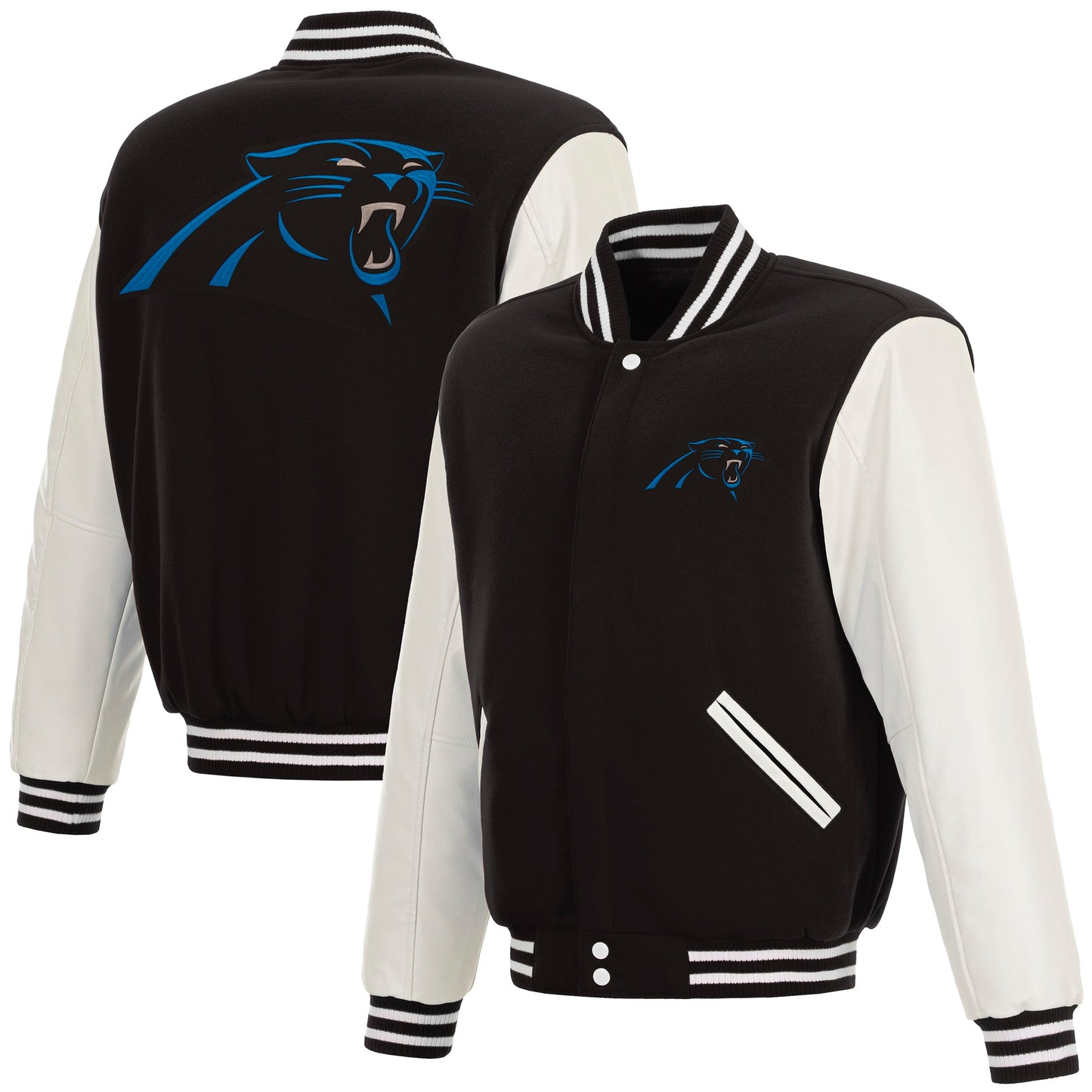 Carolina Panthers Reversible Varsity Jacket