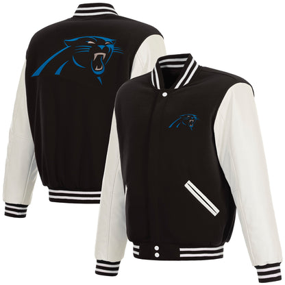 Carolina Panthers Reversible Varsity Jacket