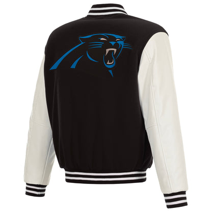 Carolina Panthers Reversible Varsity Jacket
