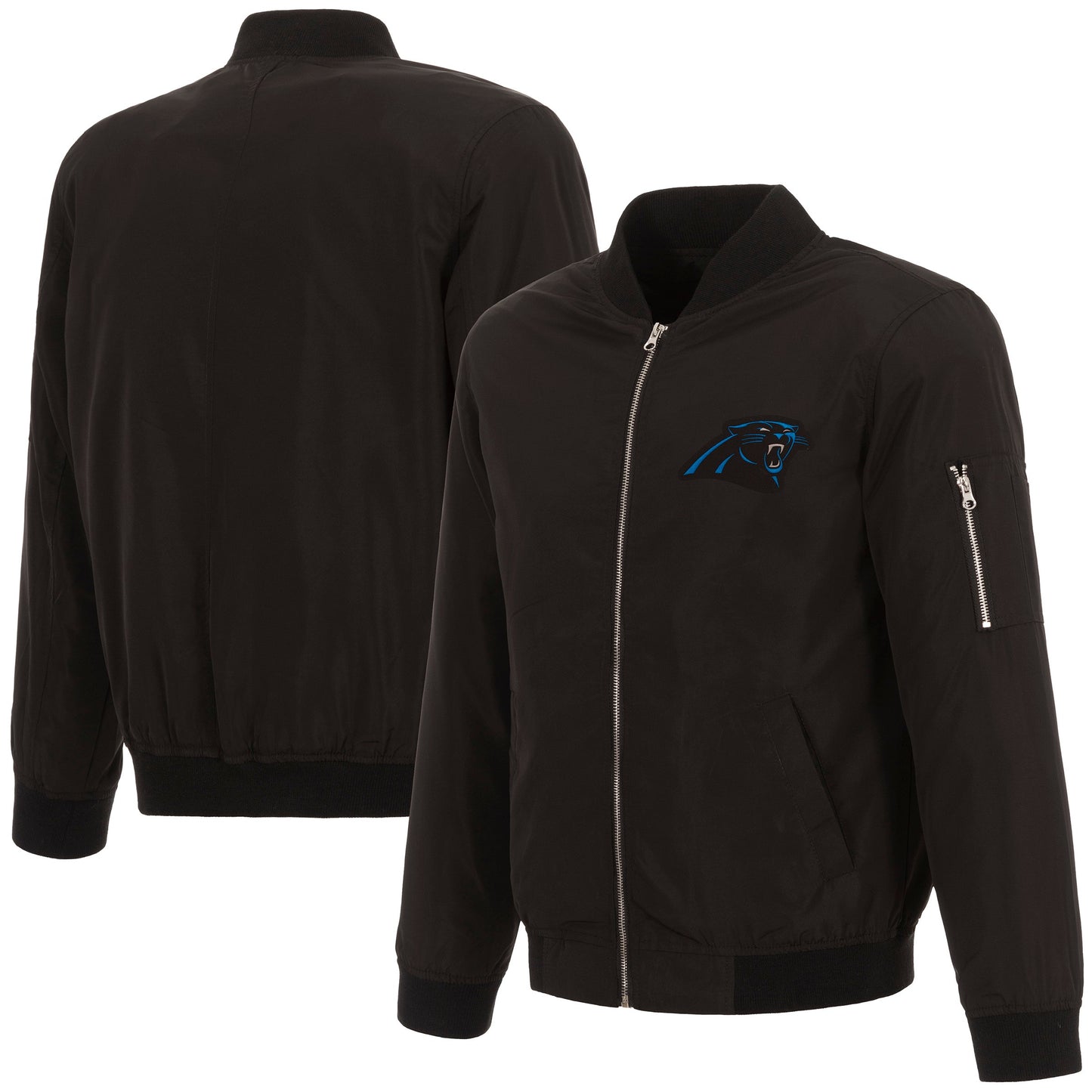 Carolina Panthers Nylon Bomber Jacket