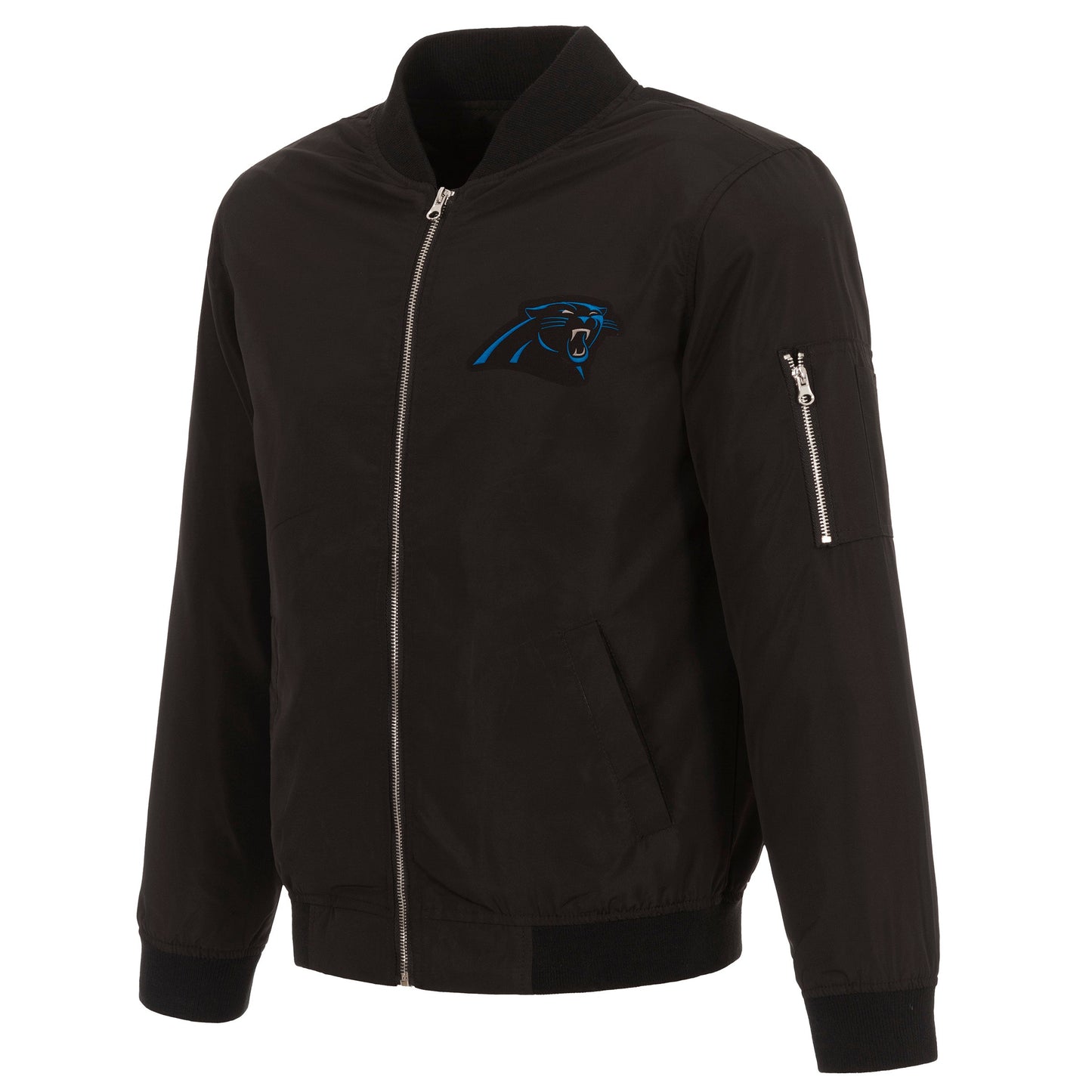 Carolina Panthers Nylon Bomber Jacket