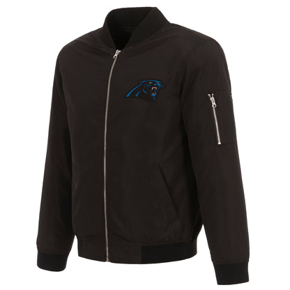Carolina Panthers Nylon Bomber Jacket