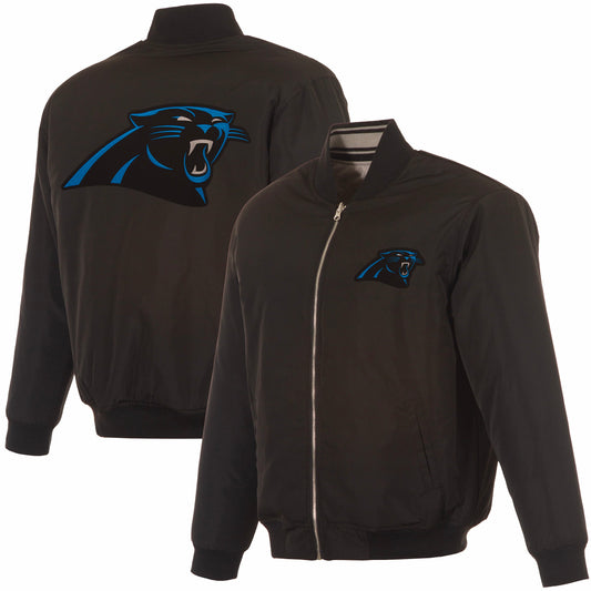 Carolina Panthers Reversible Flight Jacket