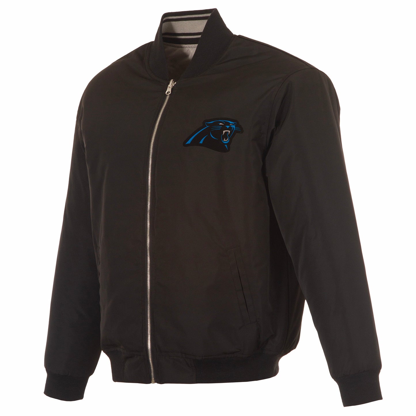 Carolina Panthers Reversible Flight Jacket